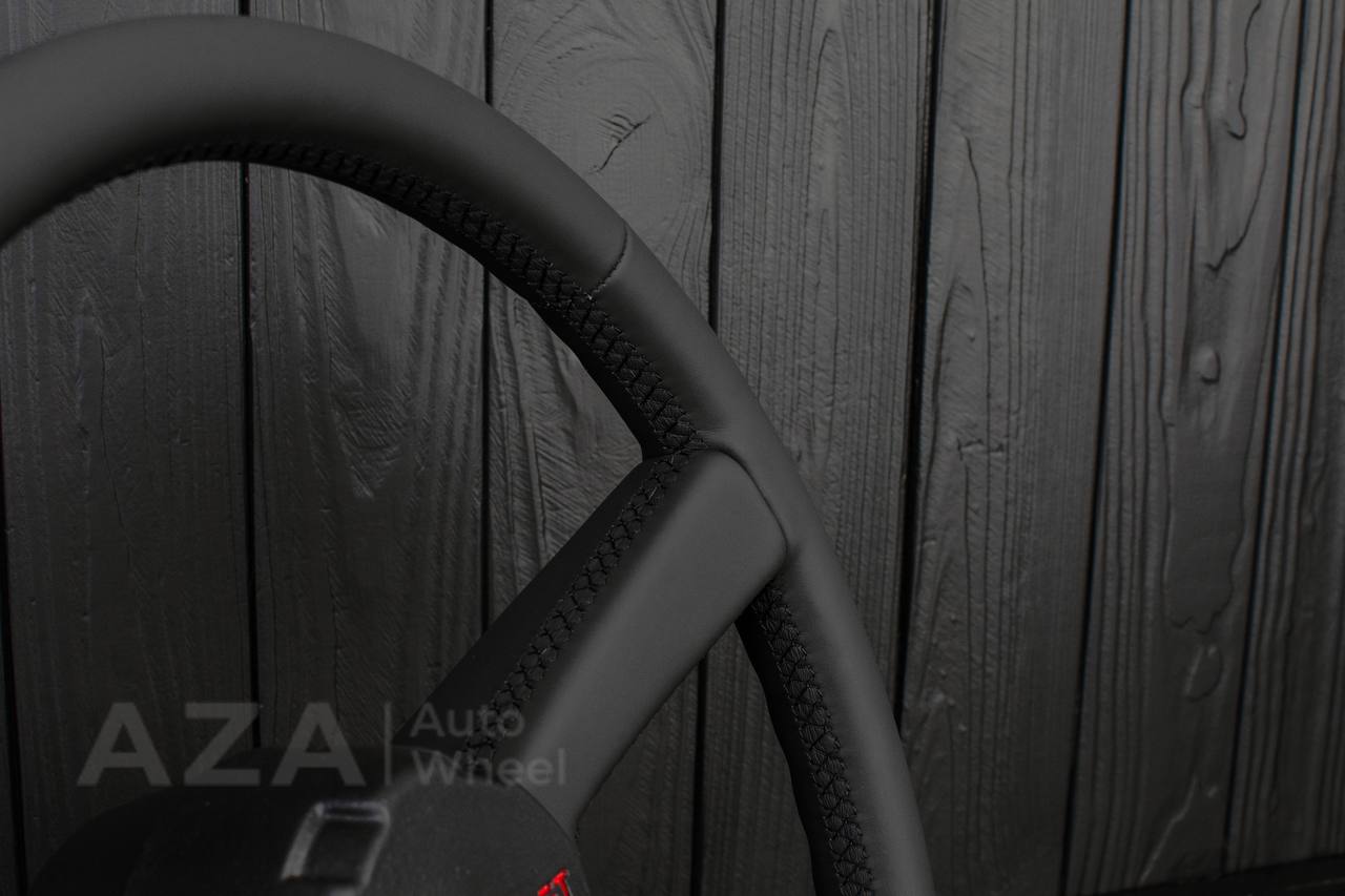 Steering wheel GM, OBS Silverado (1988-1994) Custom shape Napa (can be any color stitch) - Image 16