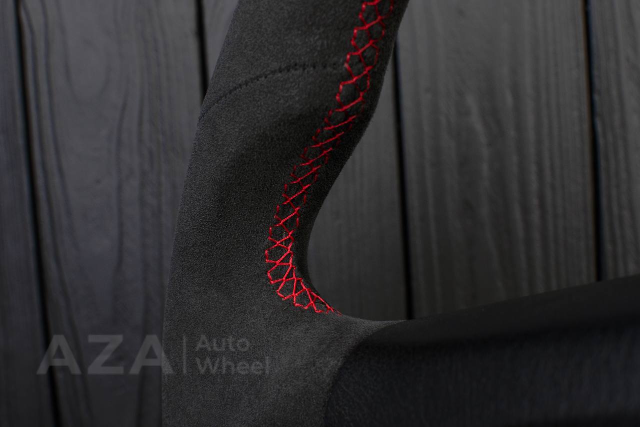 Steering Wheel Dodge Ram Dakota 2nd Gen 1998-2002 Alcantara/Red stripe (can be any color) - Image 11