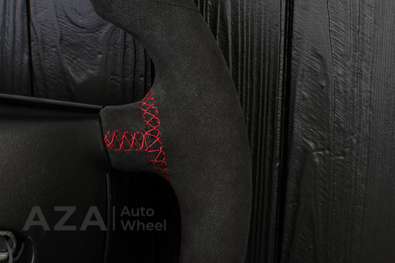 Steering Wheel Dodge Ram Dakota 2nd Gen 1998-2002 Alcantara/Red stripe (can be any color) - Image 13