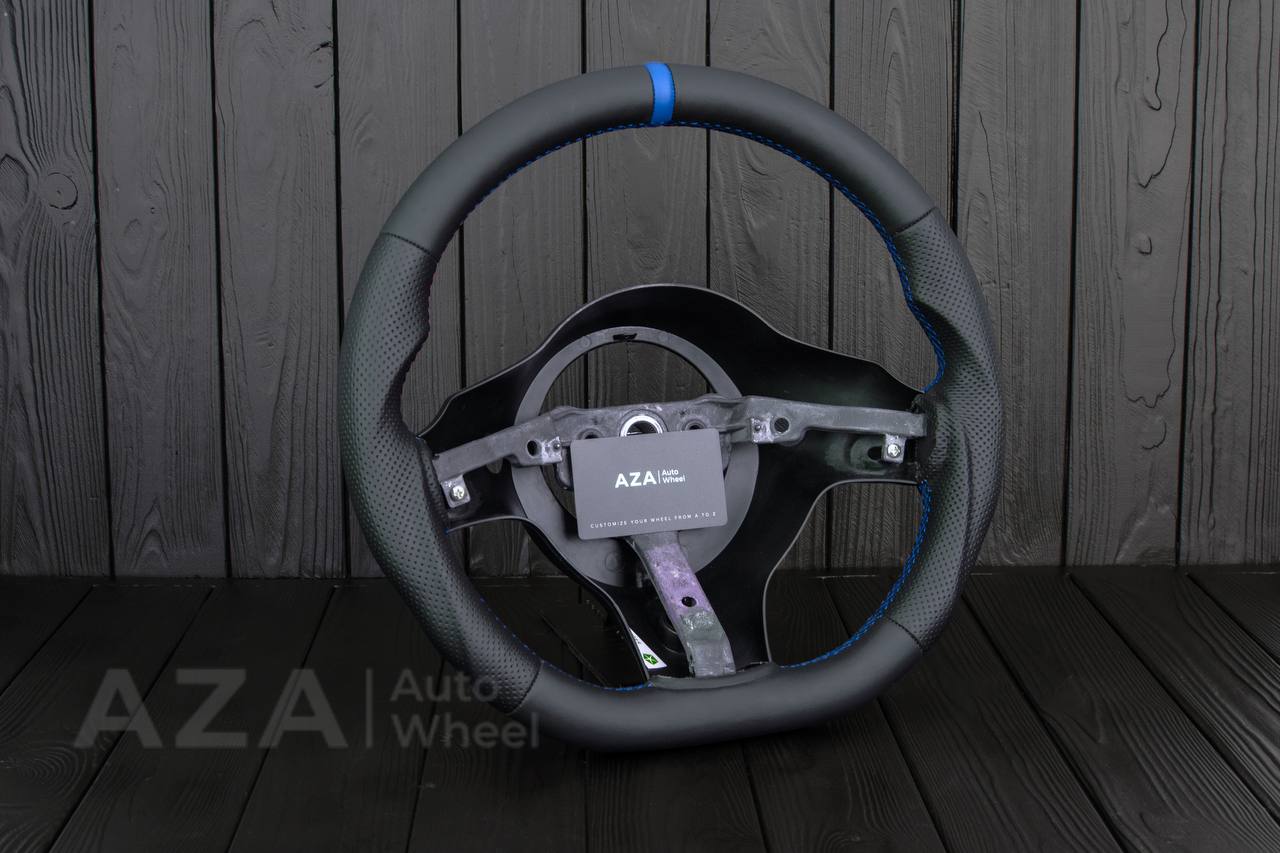 Steering wheel Dodge viper GEN2/3/4 Napa/Perforated leather/Blue stripe (can be any color) - Image 3