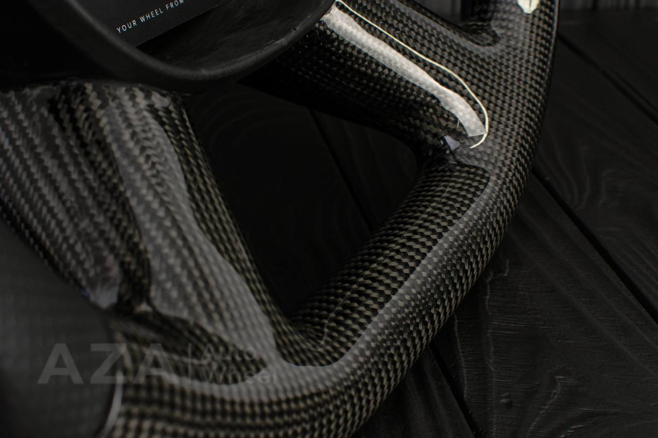 Steering wheel 2005-2010 Jeep Grand Cherokee SRT-8 Carbon fiber/Perforated leather/Can Have Stripe (Any Color) - Image 10