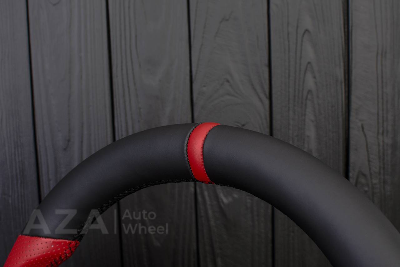 Steering wheel 2014-2020 Chevrolet Impala Napa/Perforated leather/Red Stripe (Any Color) - Image 8