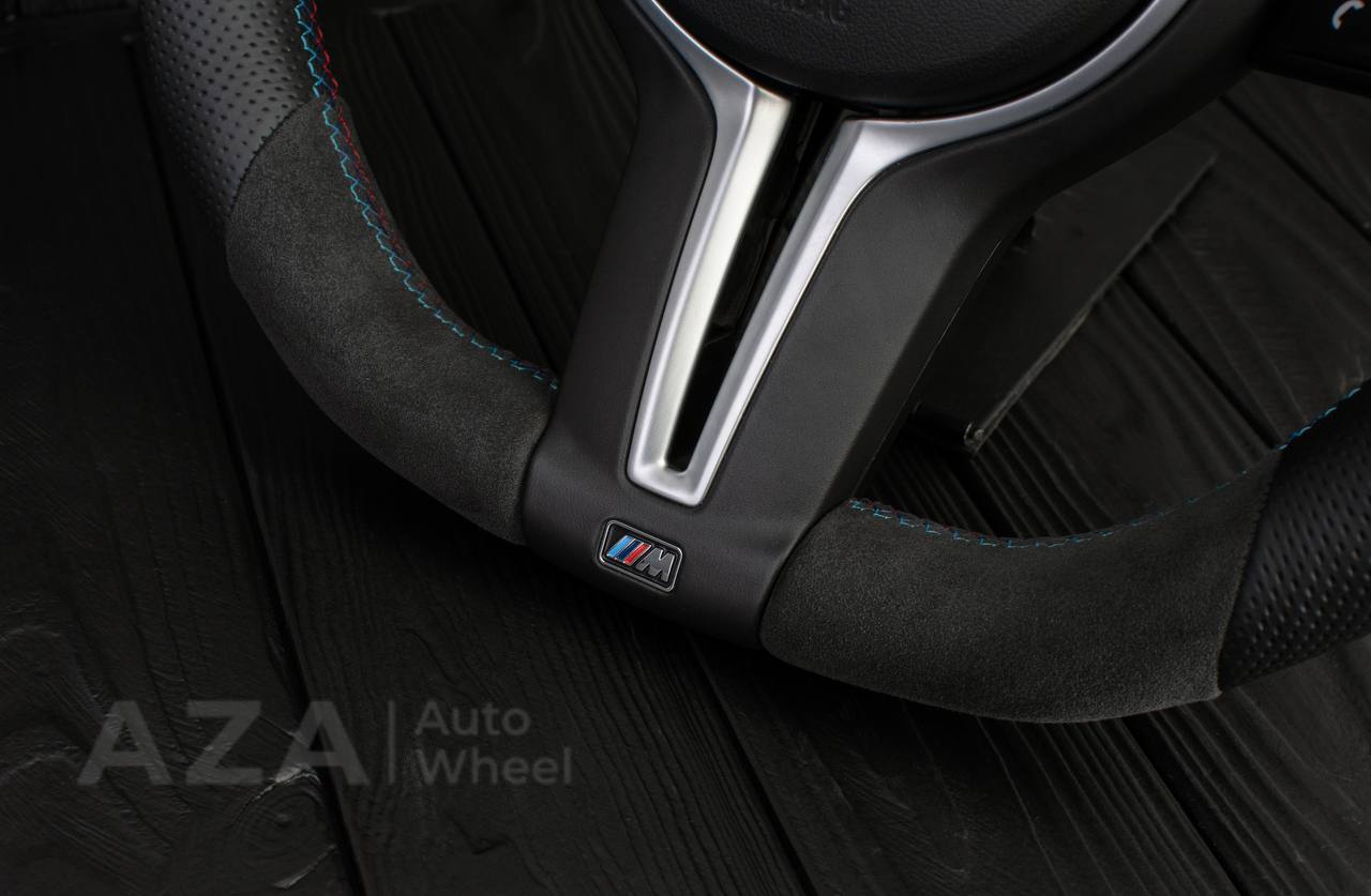 Steering wheel BMW F8X Napa/Perforated leather/Alcantara/Led screen - Image 10