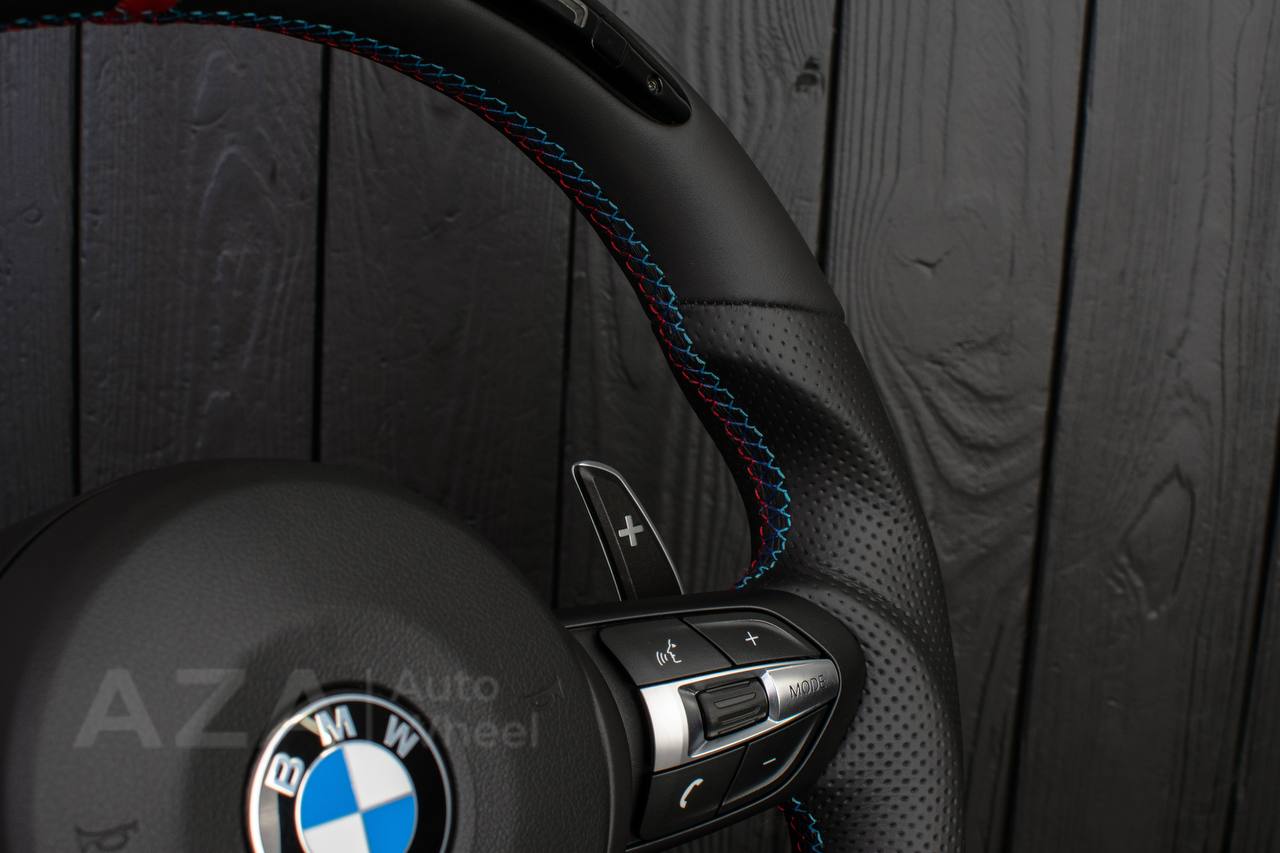 Steering wheel BMW F8X Napa/Perforated leather/Alcantara/Led screen - Image 12