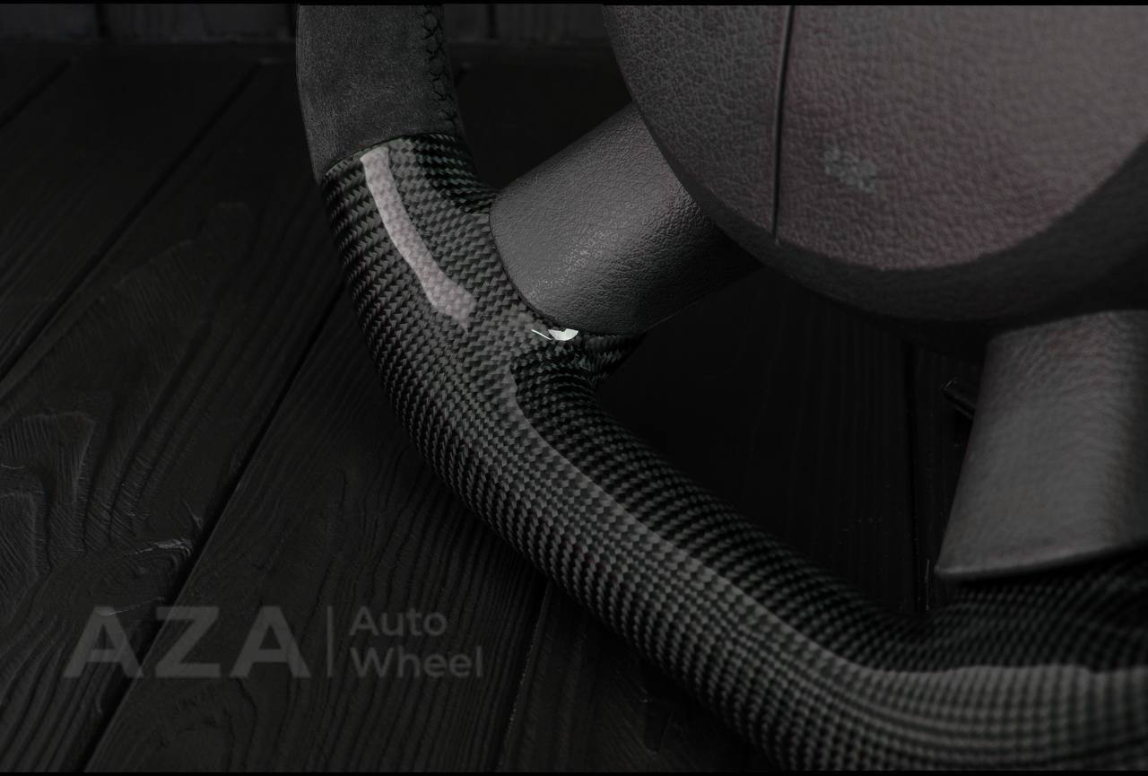 Steering Wheel Dodge 2004-2008 Carbon fiber/Alcantara/Lime stripe - Image 8
