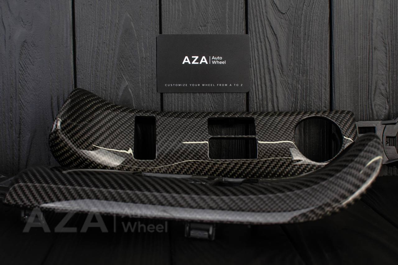 Interior Trim GM, Tahoe, Silverado, Sierra truck (1995-1997) Twill Carbon fiber - Image 6