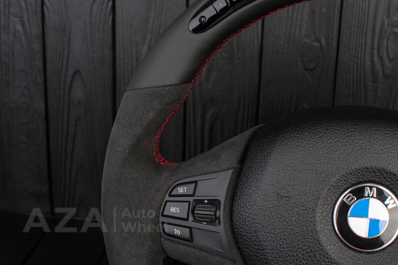 Steering wheel BMW F3X F2X SPORTLINE Alcantara/Napa/Led screen - Image 9