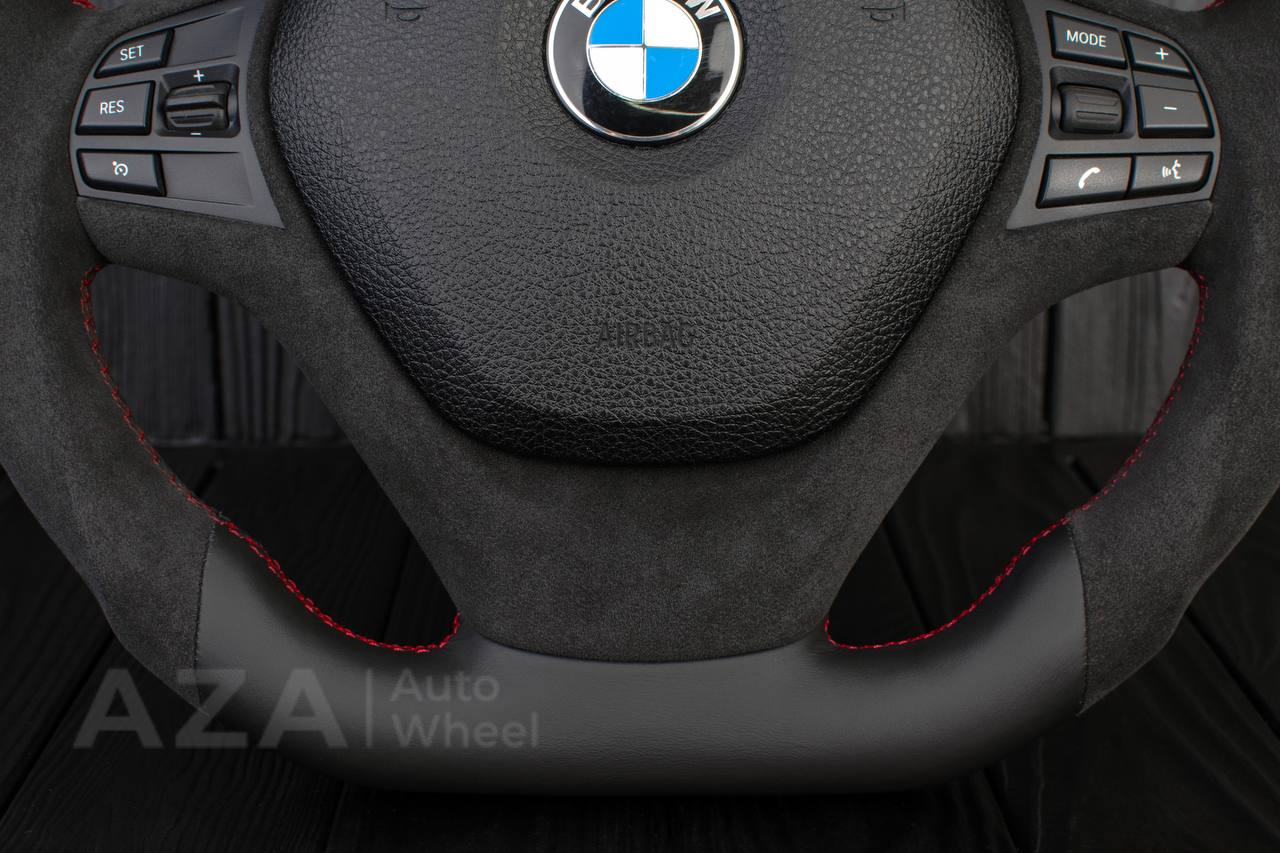 Steering wheel BMW F3X F2X SPORTLINE Alcantara/Napa/Led screen - Image 10