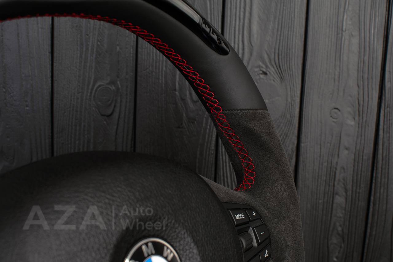 Steering wheel BMW F3X F2X SPORTLINE Alcantara/Napa/Led screen - Image 14