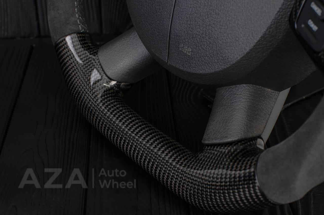 Steering wheel Dodge 2004-2008 Carbon fiber/Alcantara/Gray stripe - Image 8