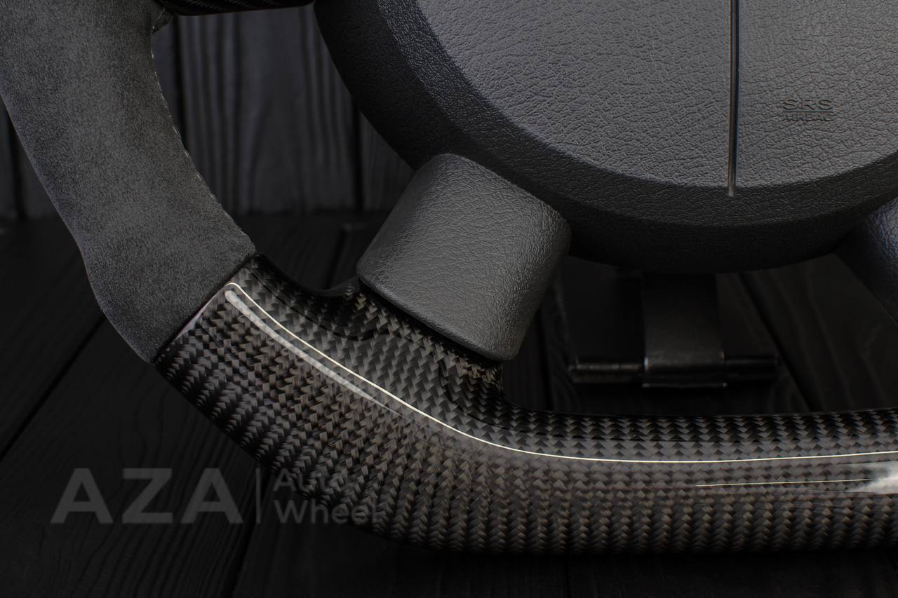 Steering wheel Dodge 2004-2008 Carbon fiber/Alcantara/Gray stripe - Image 10