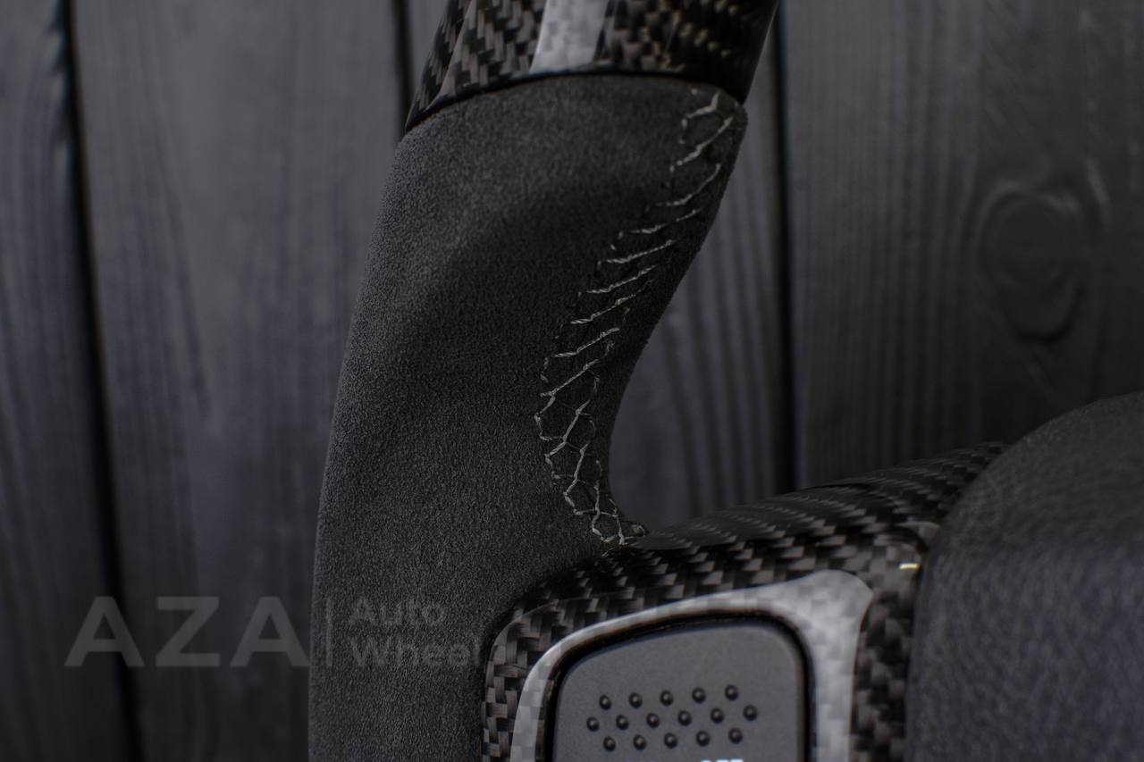 Steering wheel Dodge 2004-2008 Carbon fiber/Alcantara/Gray stripe - Image 14