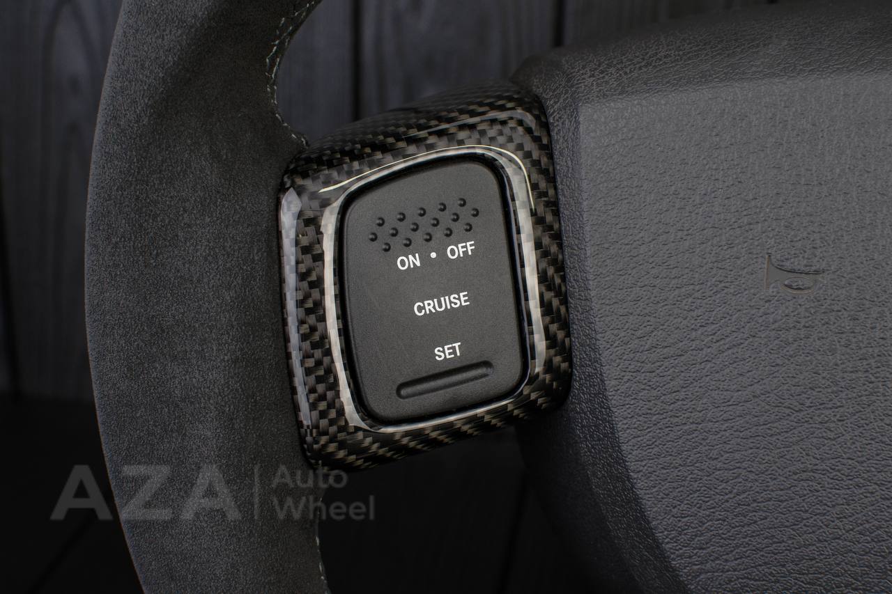 Steering wheel Dodge 2004-2008 Carbon fiber/Alcantara/Gray stripe - Image 15