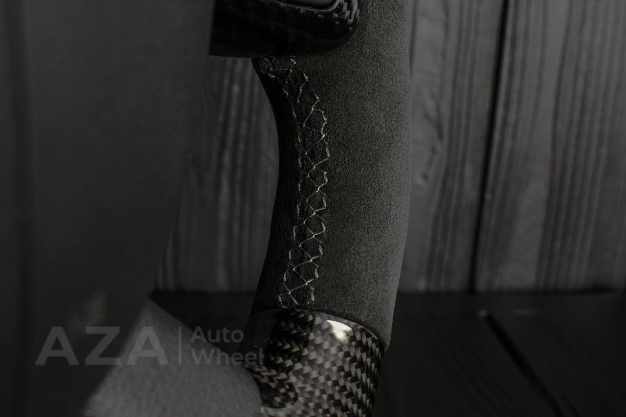 Steering wheel Dodge 2004-2008 Carbon fiber/Alcantara/Gray stripe - Image 16