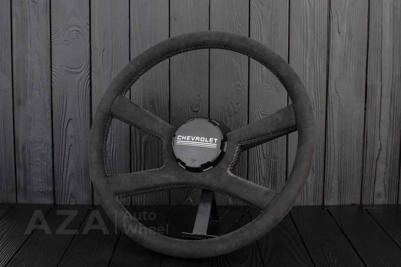 Steering wheel GM, OBS Silverado (1988-1994) Alcantara (can be any color stitch) - Image 3