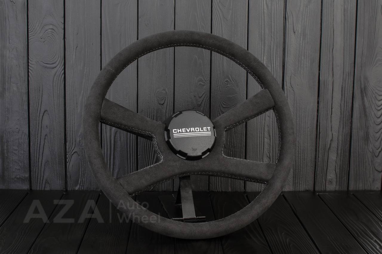 Steering wheel GM, OBS Silverado (1988-1994) Alcantara (can be any color stitch) - Image 4