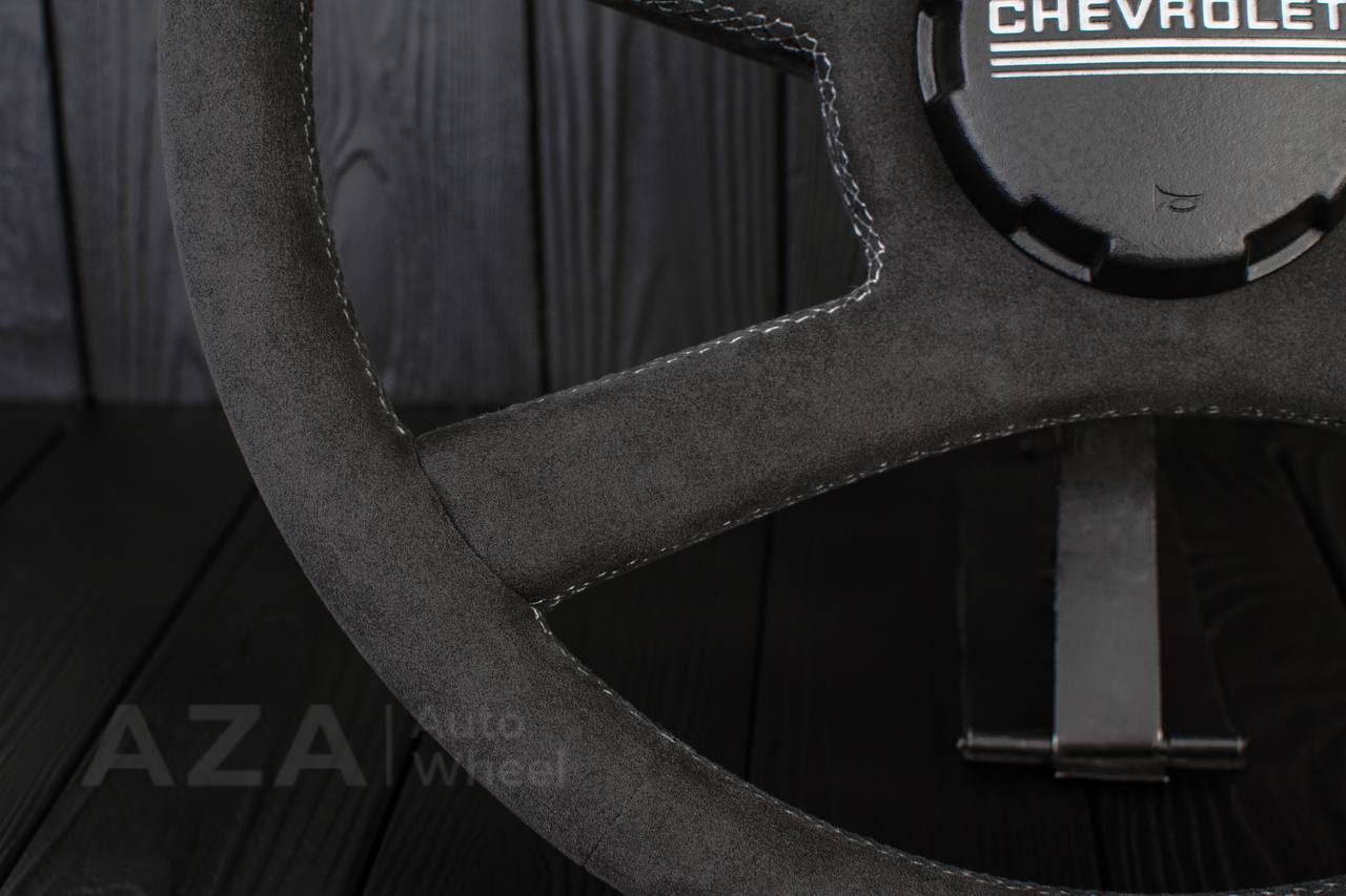 Steering wheel GM, OBS Silverado (1988-1994) Alcantara (can be any color stitch) - Image 6