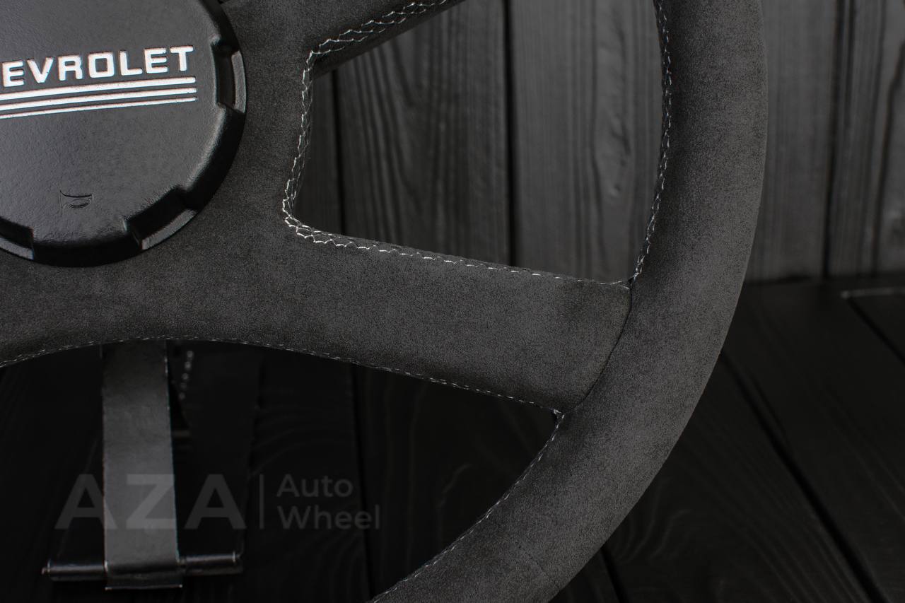 Steering wheel GM, OBS Silverado (1988-1994) Alcantara (can be any color stitch) - Image 7