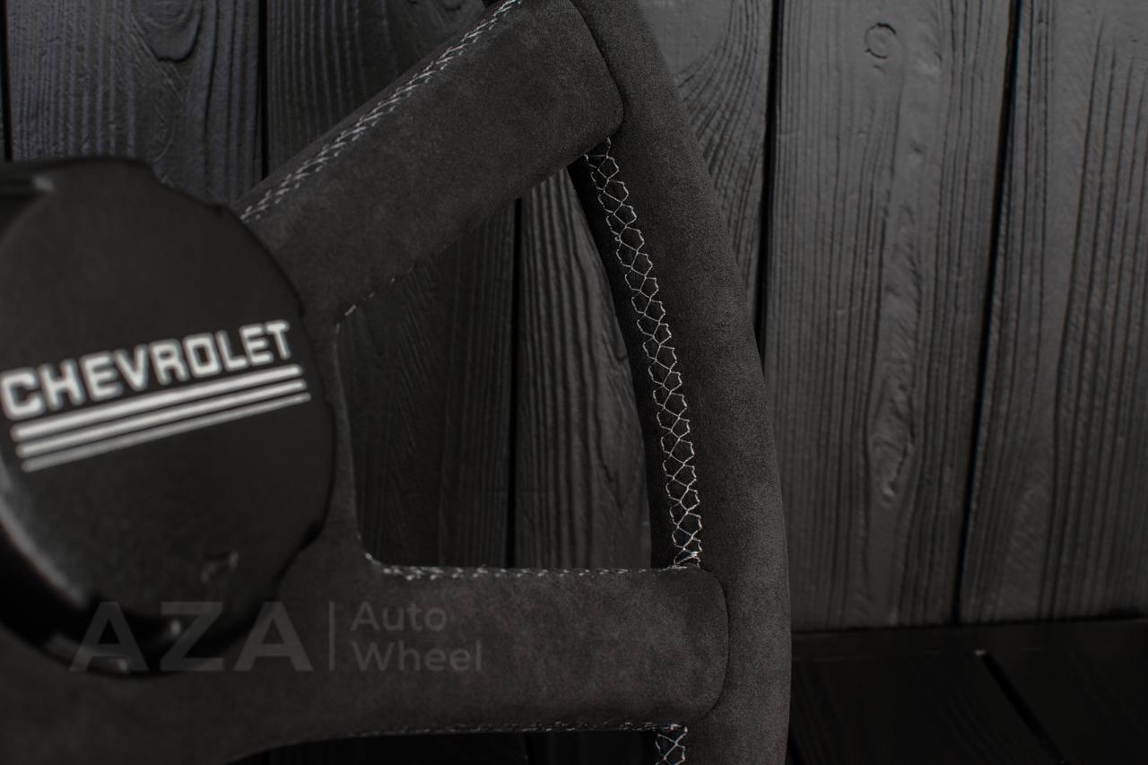 Steering wheel GM, OBS Silverado (1988-1994) Alcantara (can be any color stitch) - Image 13