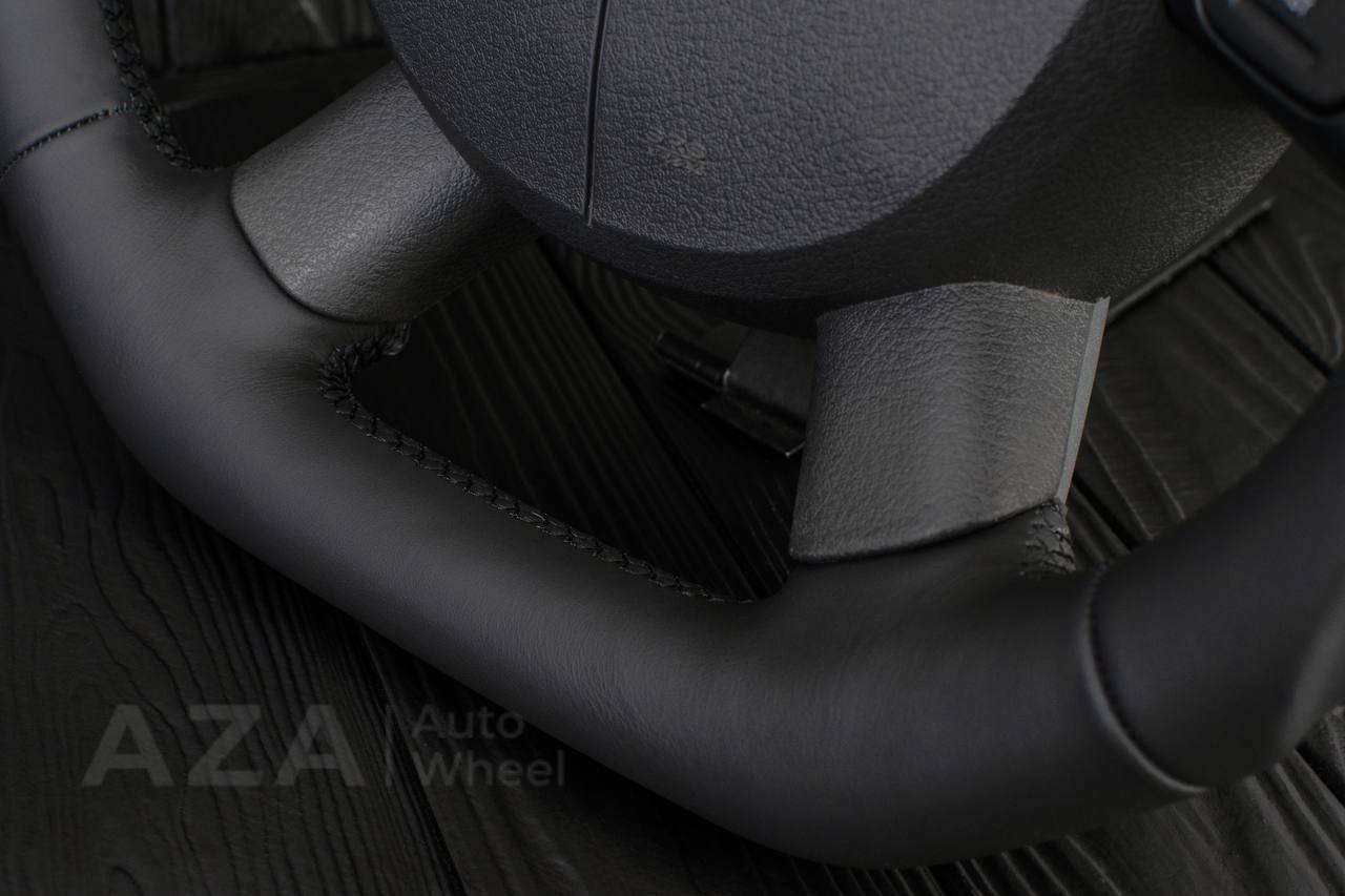 Steering Wheel Dodge Ram 2004-2008 Flat bottom Italian Napa leather - Image 5