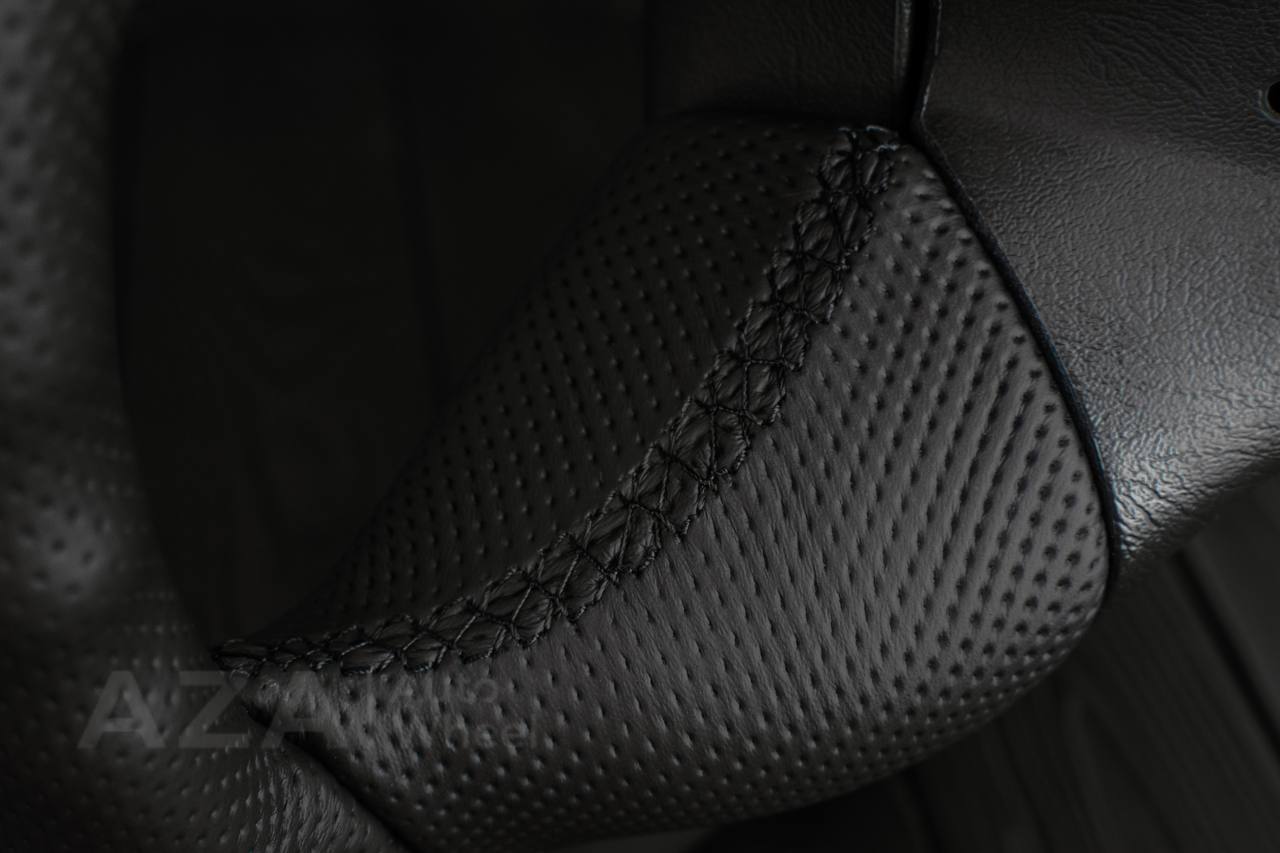 Steering wheel GM, Silverado, Sierra, Yukon, H2, Trailblazer, Denali (2003+) Napa/Perforated leather - Image 14