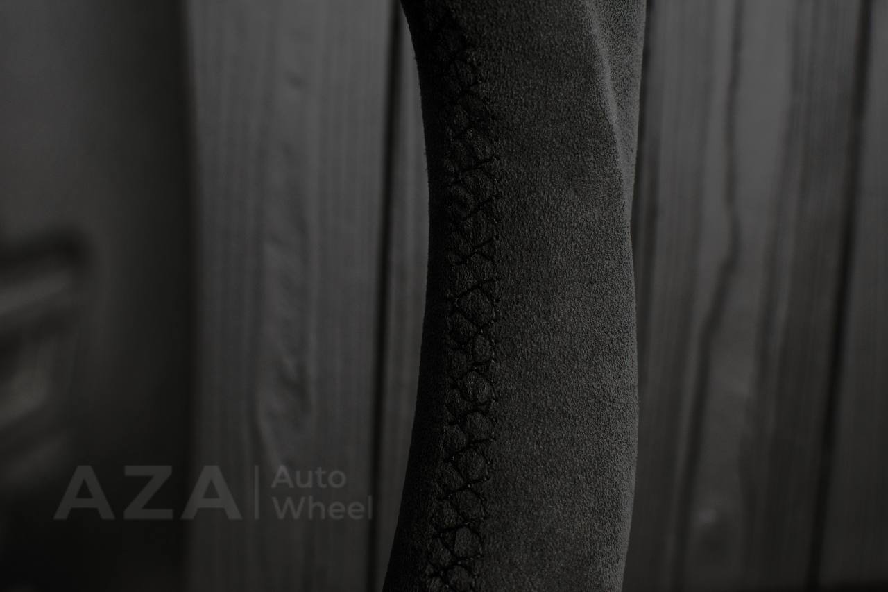 Steering wheel GM Silverado, Sierra, Escalade, Yukon, S10, Blazer, Tahoe, Suburban (1998-2002) Forged Carbon fiber/Alcantara - Image 13