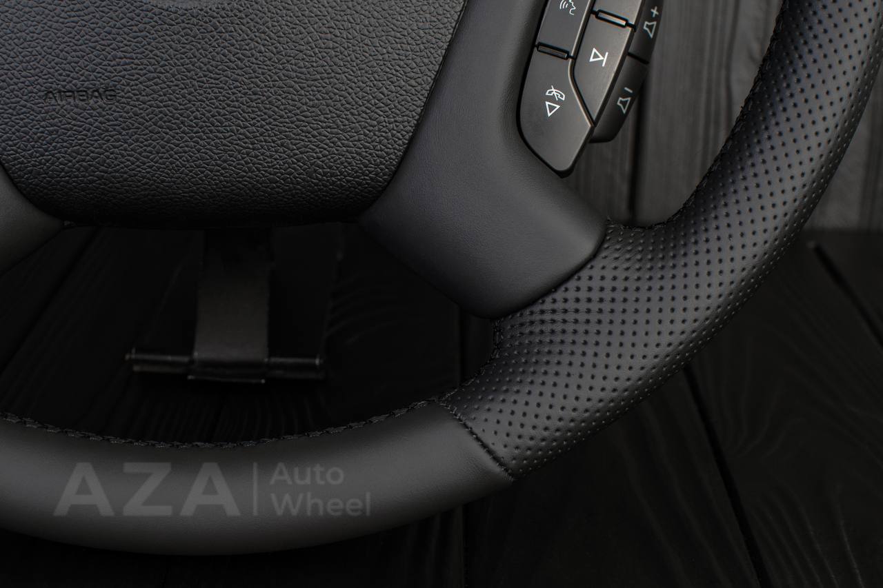 Steering wheel GM SILVERADO, SIERRA, ESCALADE, 2007-2014 Italian napa leather/Perforated leather - Image 12