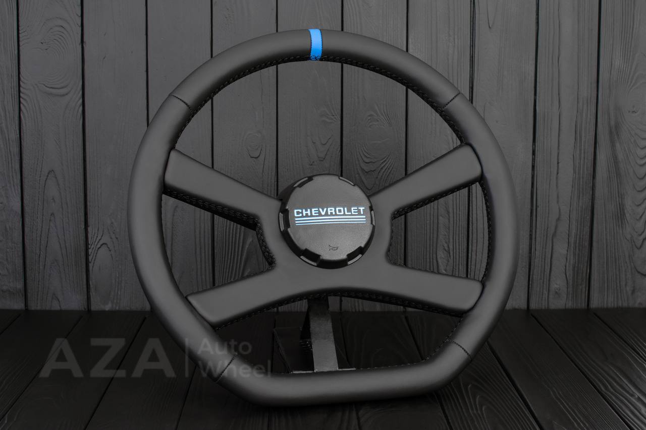 Steering wheel GM, OBS Suburban (1988-1994) Napa/Blue stripe (can be any color) - Image 3