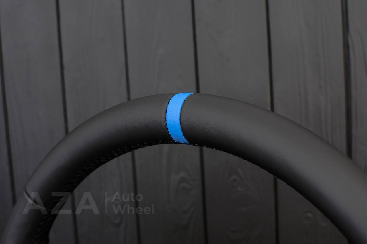 Steering wheel GM, OBS Suburban (1988-1994) Napa/Blue stripe (can be any color) - Image 5