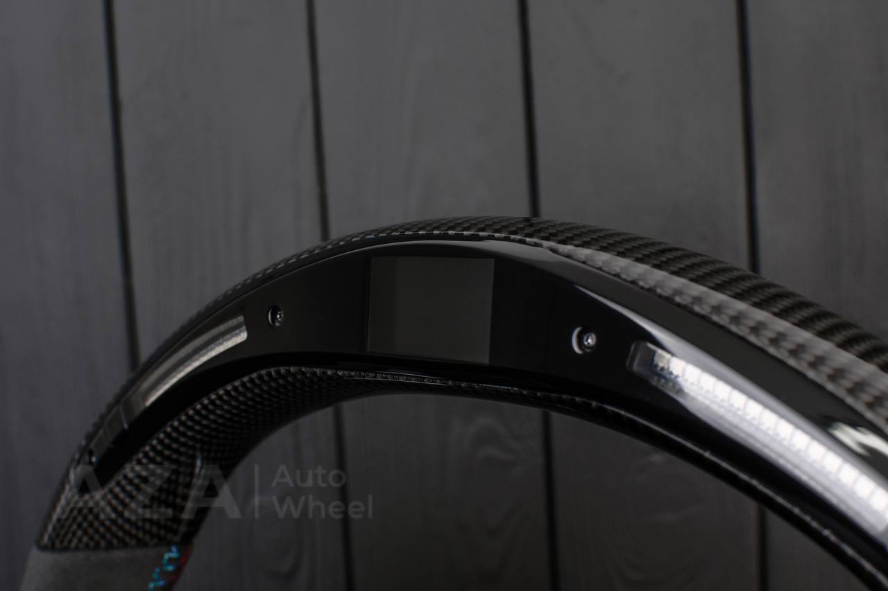 Steering wheel BMW E9X E8X Сarbon fiber/Alcantara/Led screen - Image 14