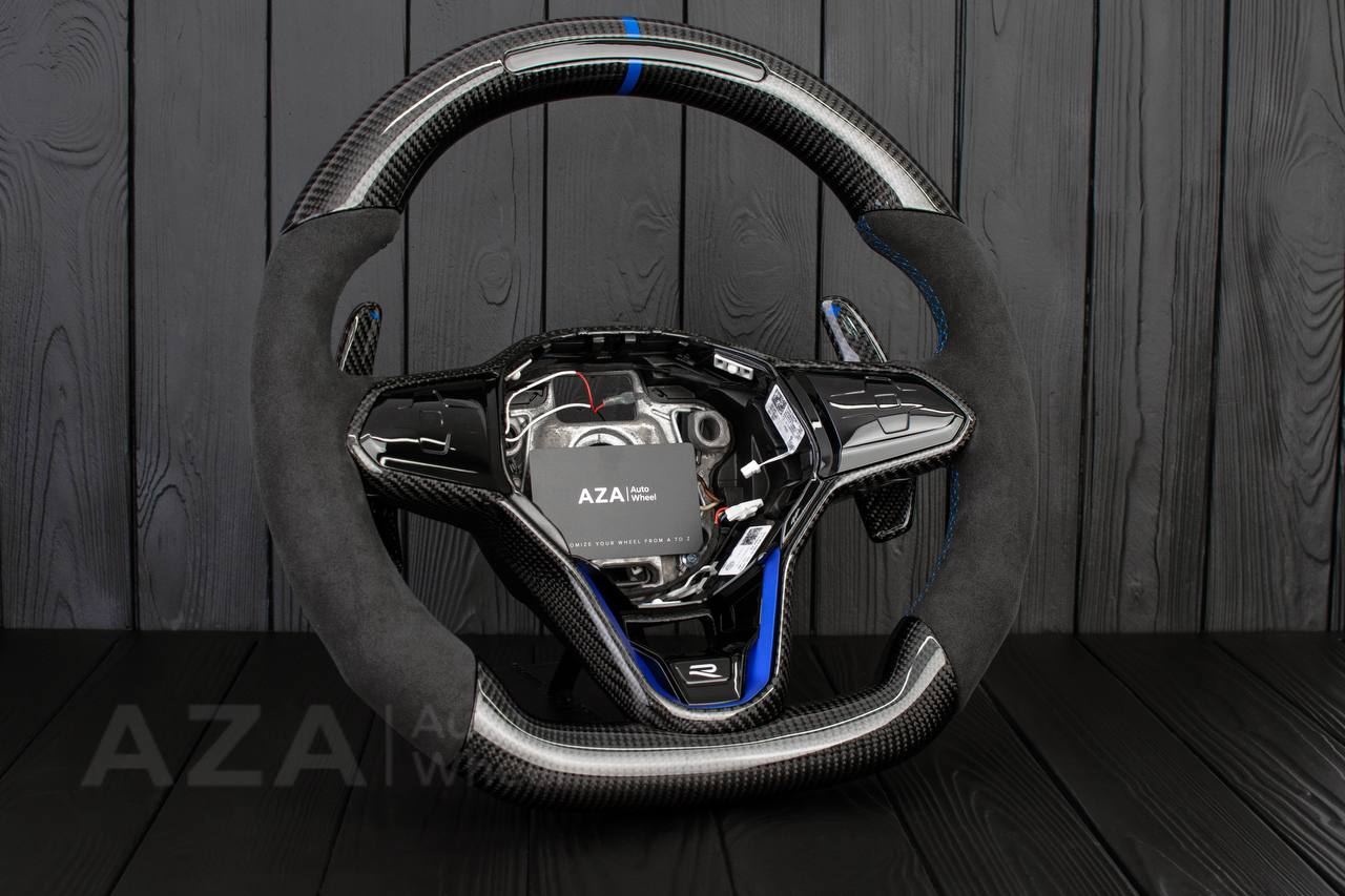Custom Carbon Fiber F1 Led Display Heated /DRIVERS ASSIST VW Golf 8 R and others - Image 3