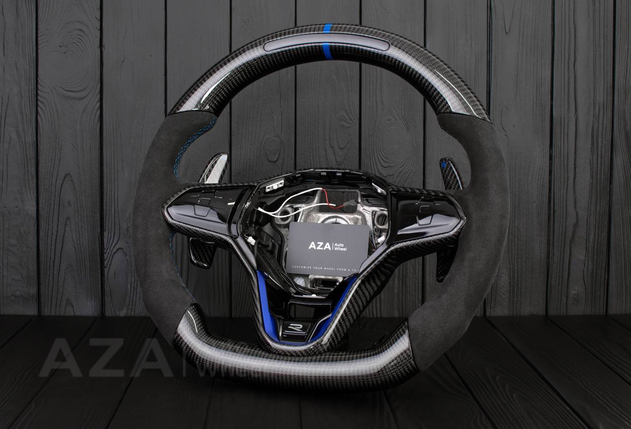 Custom Carbon Fiber F1 Led Display Heated /DRIVERS ASSIST VW Golf 8 R and others - Image 4
