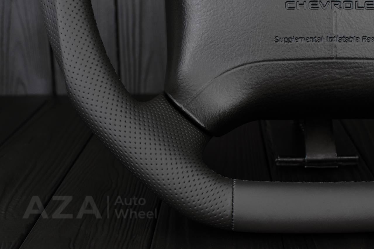 Steering wheel GM 1995-1997 GM, Tahoe, Silverado truck Napa/Perforated leather - Image 5