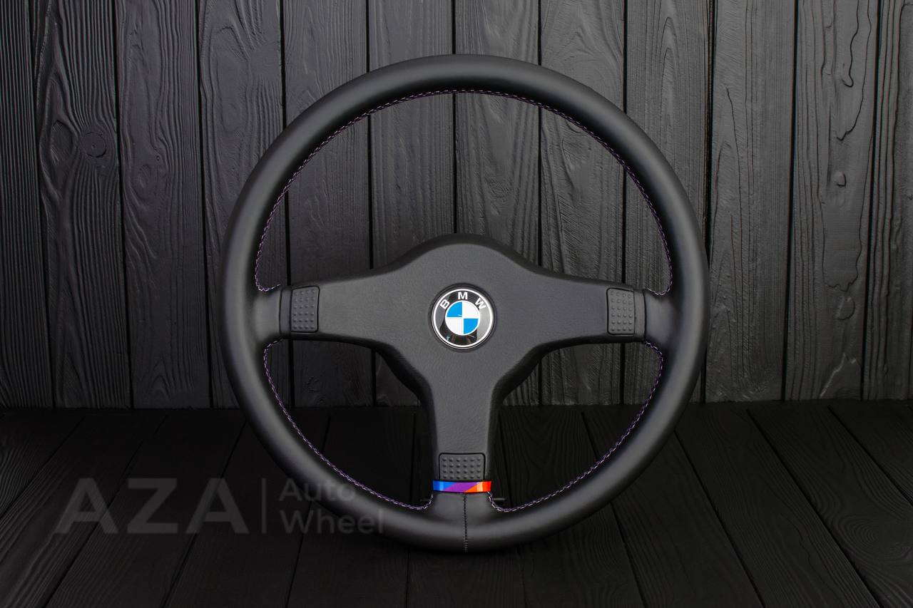 Steering wheel BMW E30 M-Tech 1 385mm converted to 370mm Napa