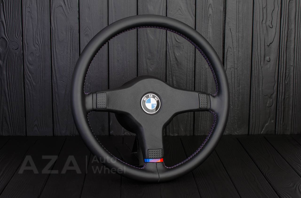 Steering wheel BMW E30 M-Tech 1 385mm converted to 370mm Napa - Image 3
