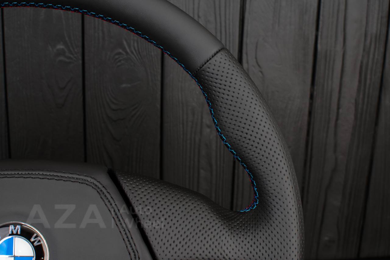 Steering wheel BMW E36 Euro Napa/Wrapped Air bag/M stitch - Image 7