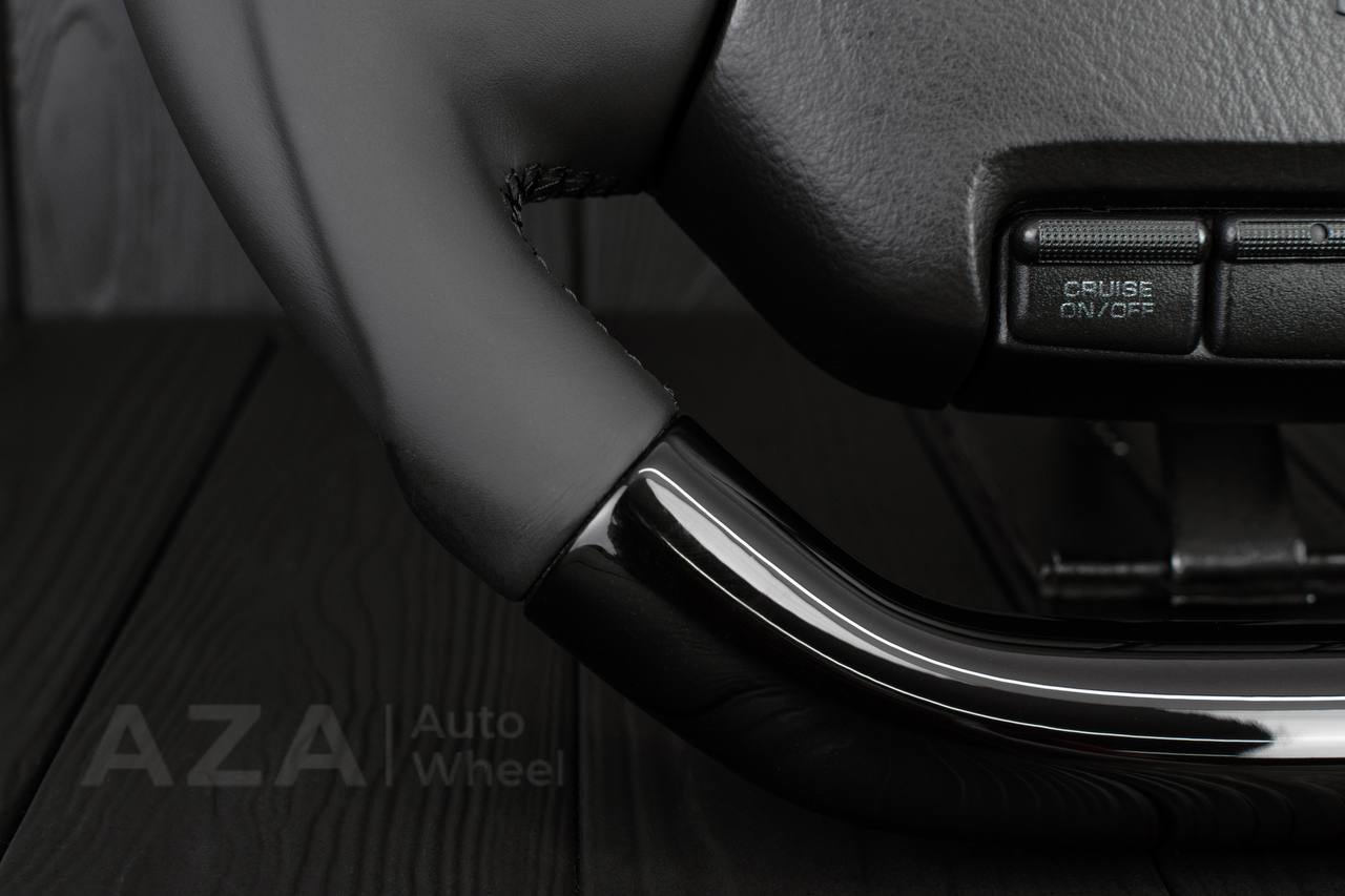 Steering wheel DODGE RAM 1994-2007 Piano black (carbon underneath)/Napa italian leather - Image 9