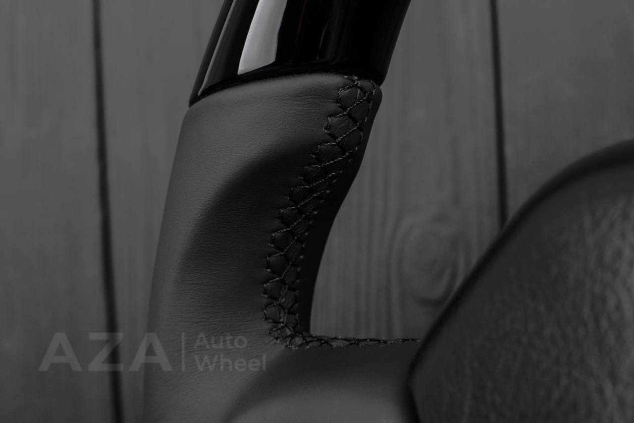 Steering wheel DODGE RAM 1994-2007 Piano black (carbon underneath)/Napa italian leather - Image 10