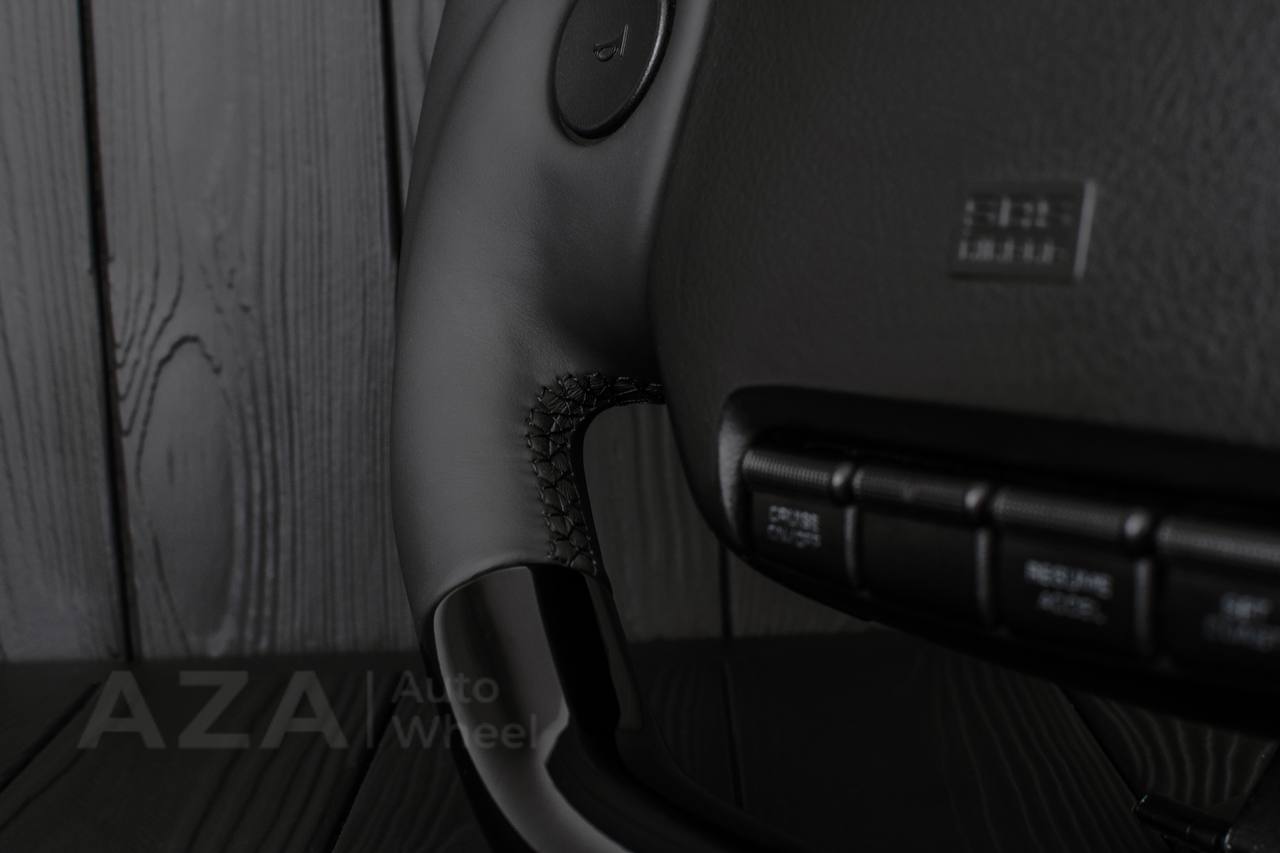 Steering wheel DODGE RAM 1994-2007 Piano black (carbon underneath)/Napa italian leather - Image 11
