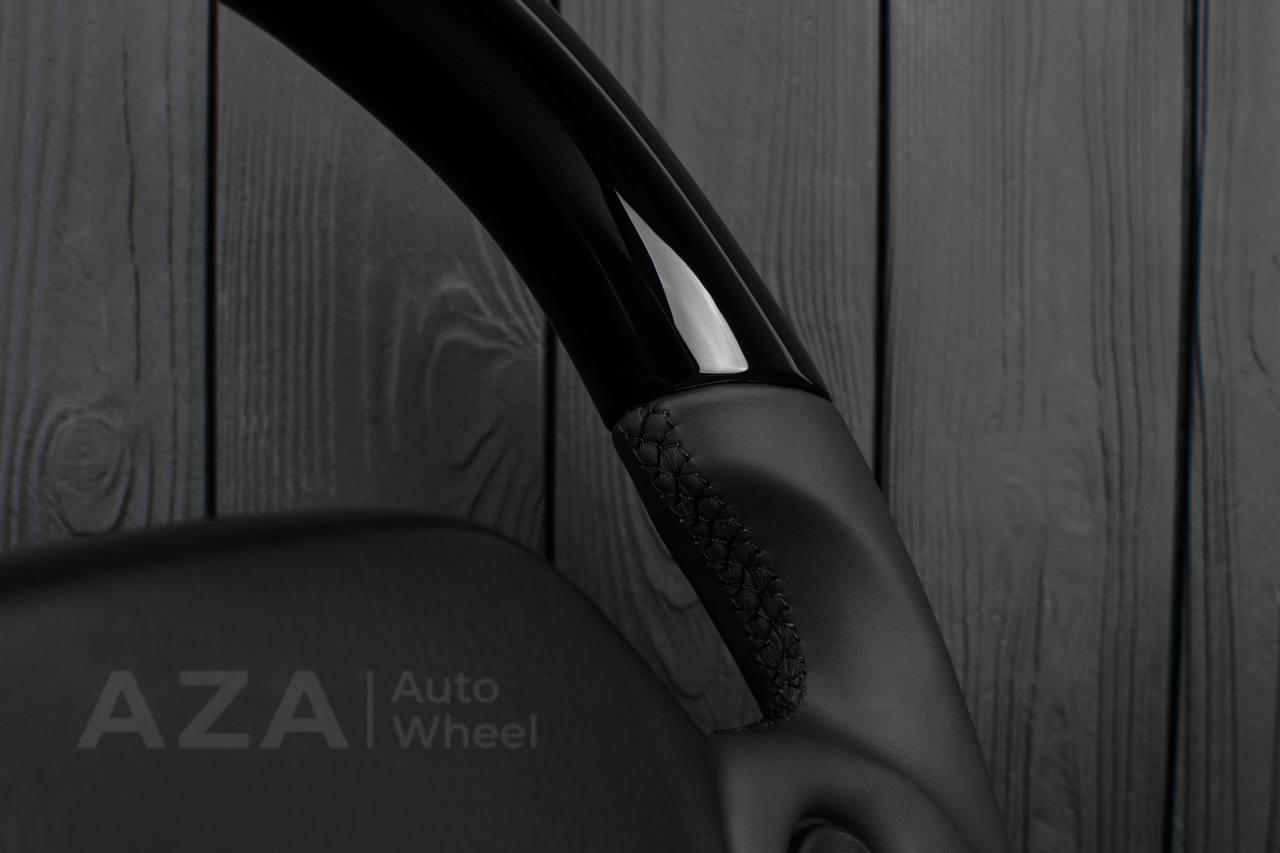Steering wheel DODGE RAM 1994-2007 Piano black (carbon underneath)/Napa italian leather - Image 12