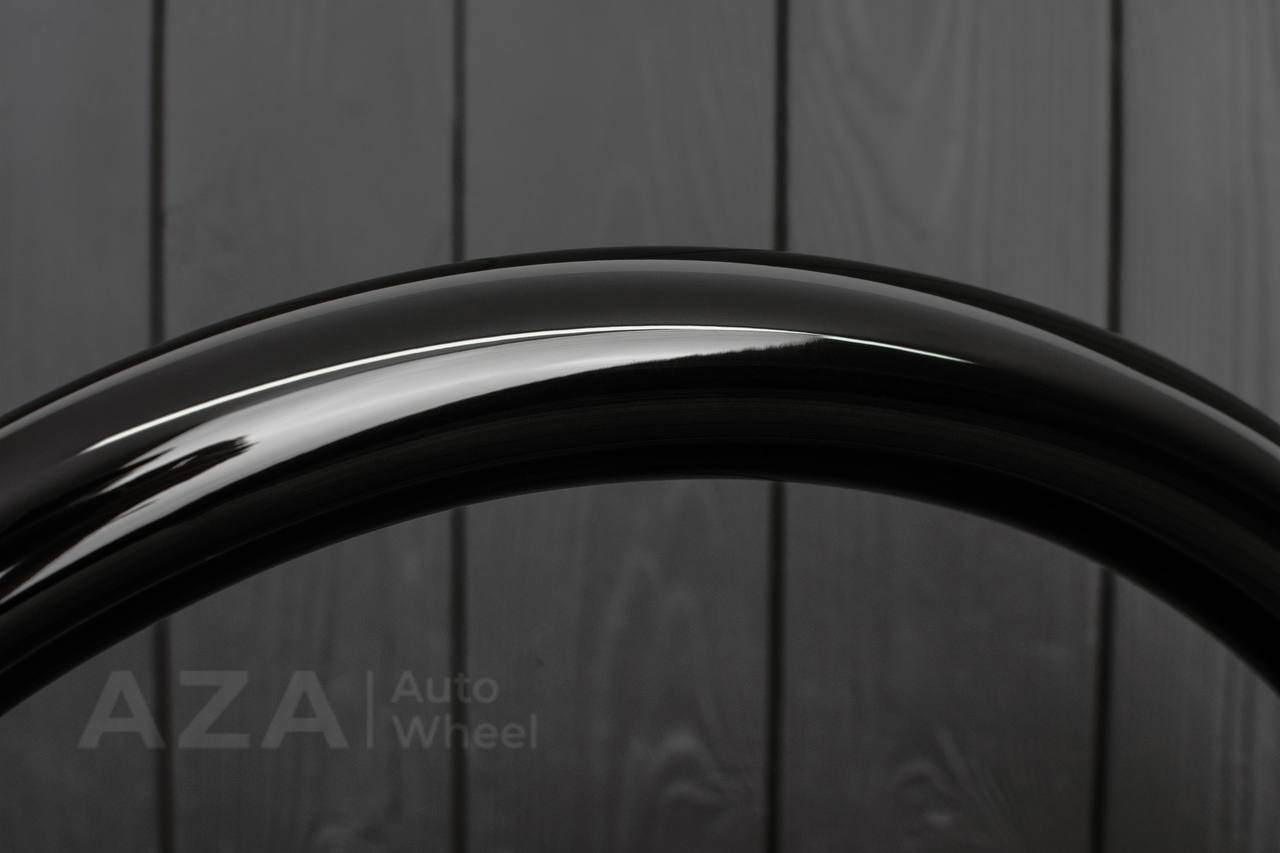 Steering wheel DODGE RAM 1994-2007 Piano black (carbon underneath)/Napa italian leather - Image 13