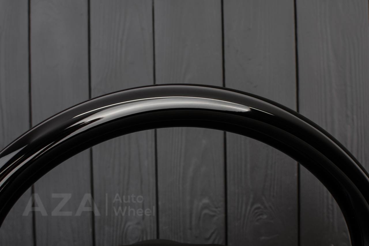 Steering wheel DODGE RAM 1994-2007 Piano black (carbon underneath)/Napa italian leather - Image 14