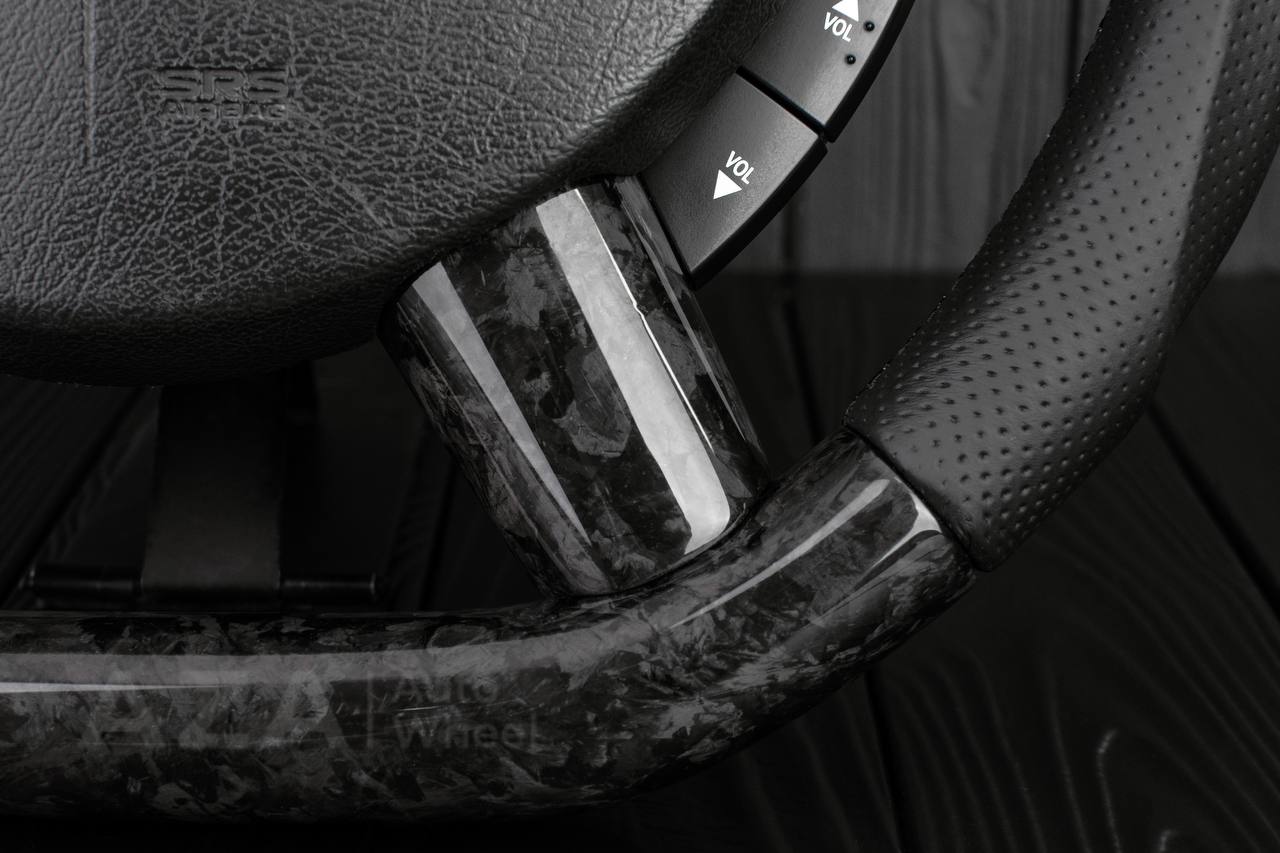 Steering wheel Pontiac GTO (2004 -2006) Forged Carbon fiber/Perforated leather - Image 9