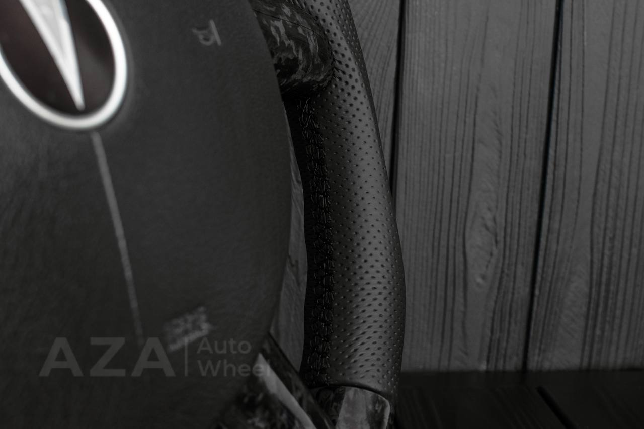 Steering wheel Pontiac GTO (2004 -2006) Forged Carbon fiber/Perforated leather - Image 14