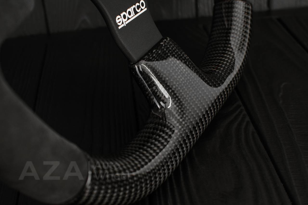 Ford Performance Off-Road Steering Wheel Real carbon fiber/Alcantara/Red details (can be any color) - Image 6
