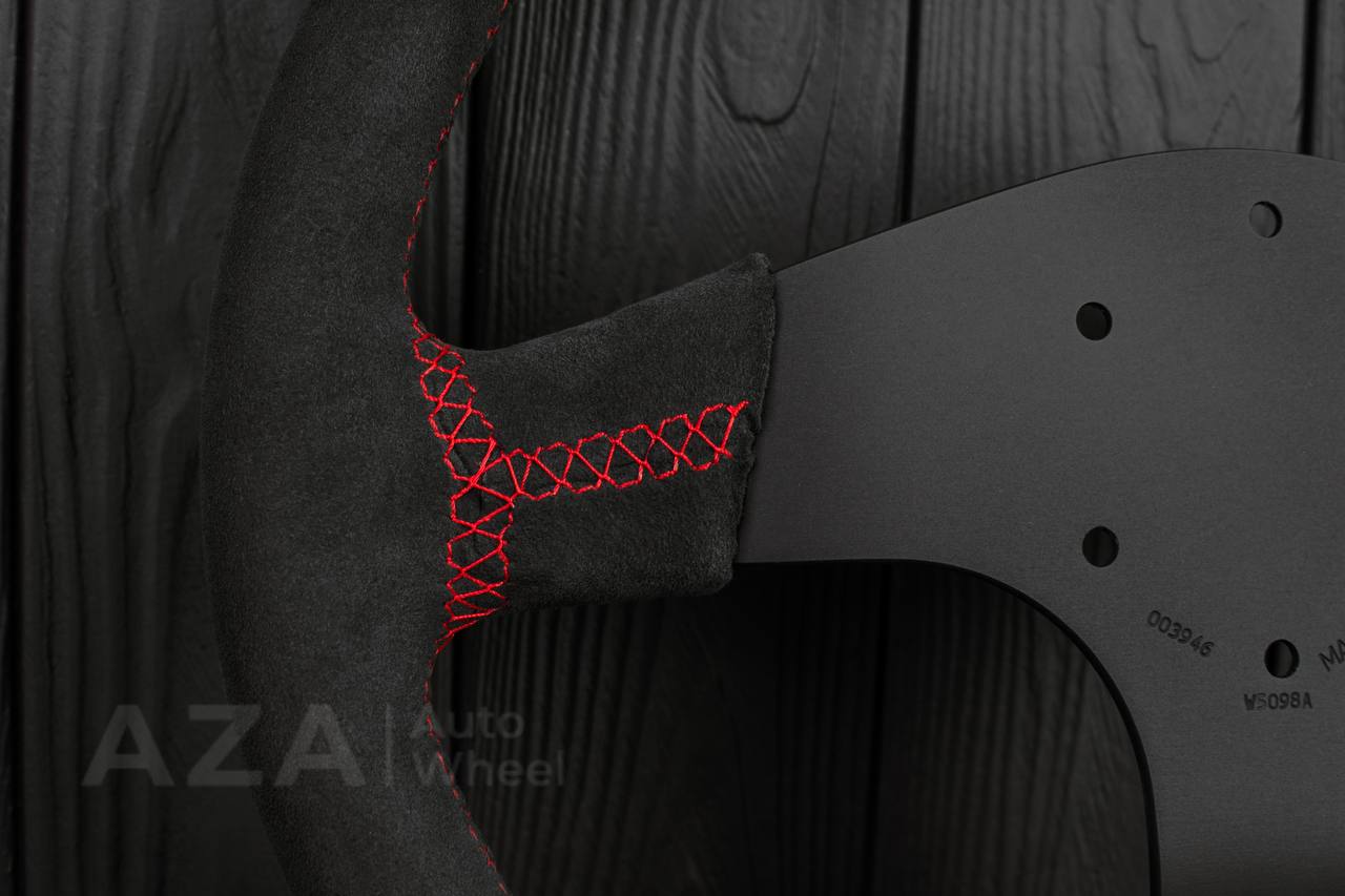 Ford Performance Off-Road Steering Wheel Real carbon fiber/Alcantara/Red details (can be any color) - Image 15