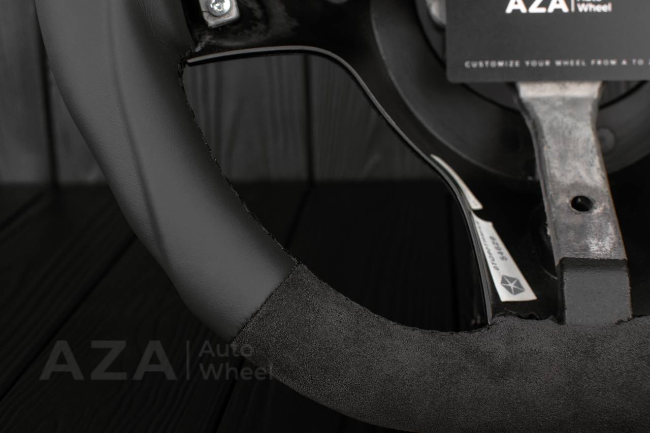 Steering wheel Dodge viper GEN2/3/4 Napa/Alcantara/Red stripe (can be any color) - Image 8