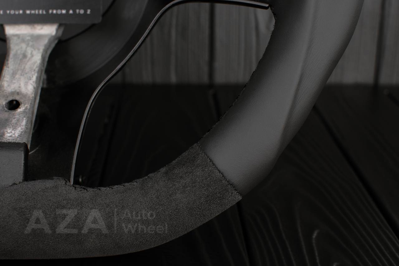 Steering wheel Dodge viper GEN2/3/4 Napa/Alcantara/Red stripe (can be any color) - Image 9