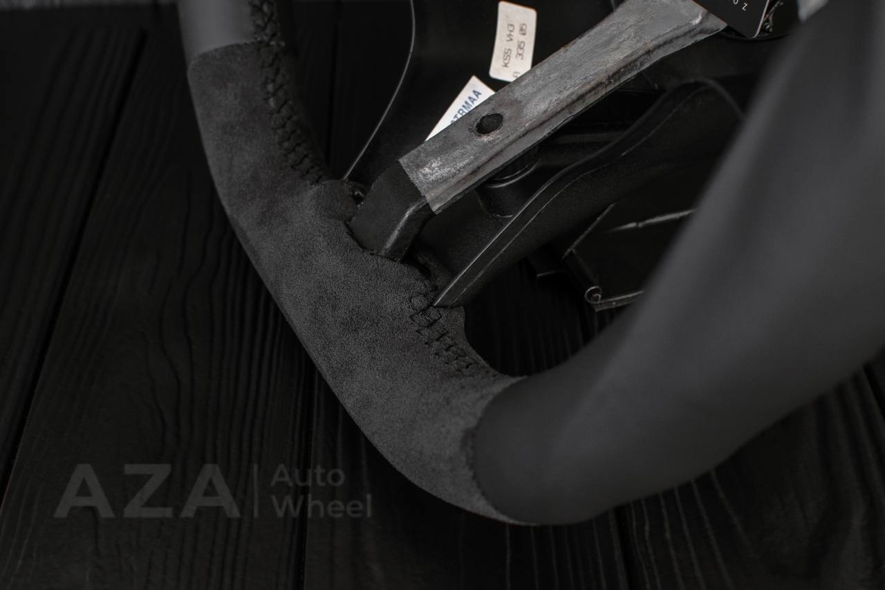 Steering wheel Dodge viper GEN2/3/4 Napa/Alcantara/Red stripe (can be any color) - Image 11