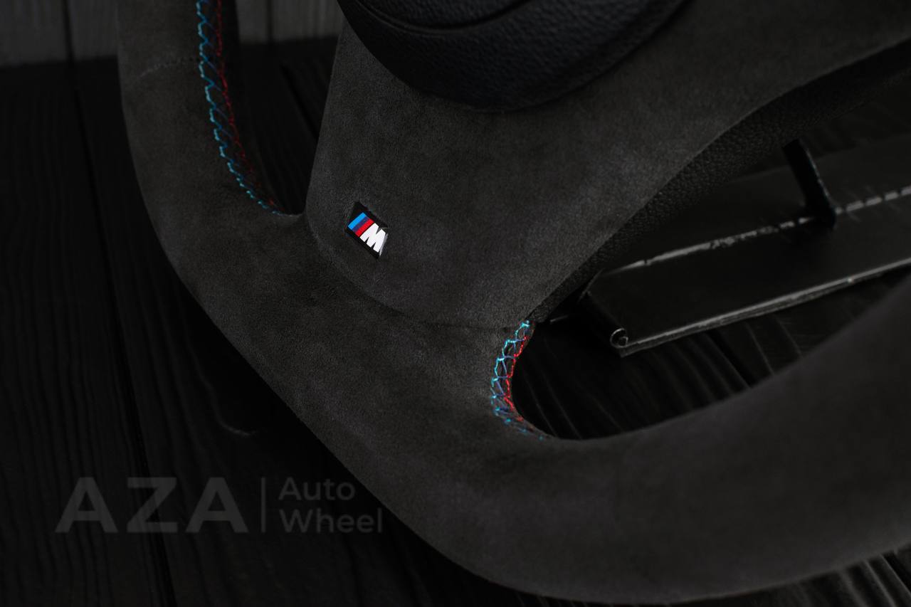 Steering wheel BMW E6X SMG Paddle Shift Alcantara/Flat bottom - Image 6